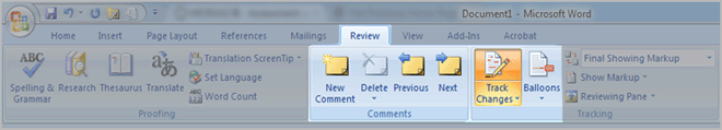 Image of Microsoft Image bar